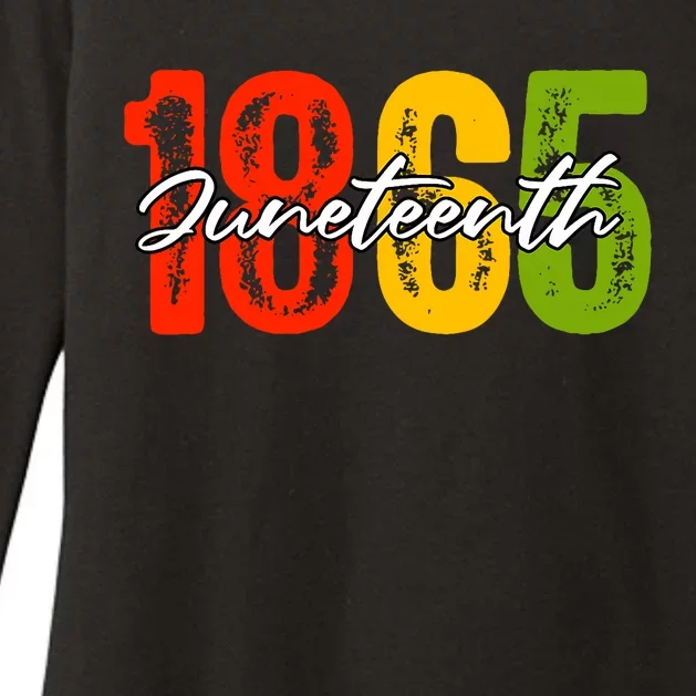 Juneteenth 1865 Womens CVC Long Sleeve Shirt