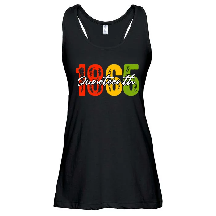 Juneteenth 1865 Ladies Essential Flowy Tank