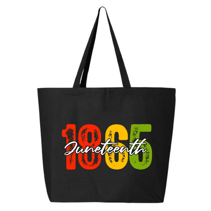 Juneteenth 1865 25L Jumbo Tote