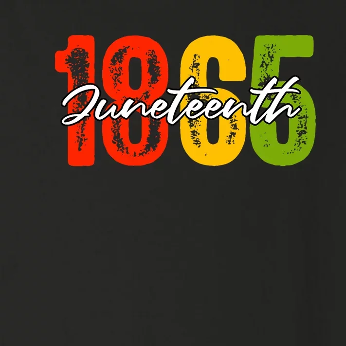 Juneteenth 1865 Toddler Long Sleeve Shirt