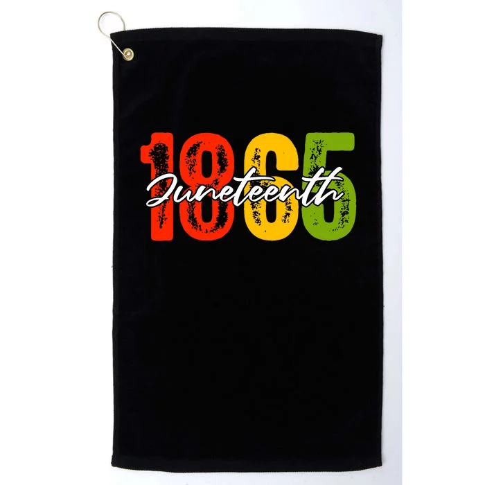 Juneteenth 1865 Platinum Collection Golf Towel