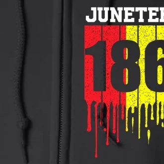 Juneteenth 1865 Full Zip Hoodie