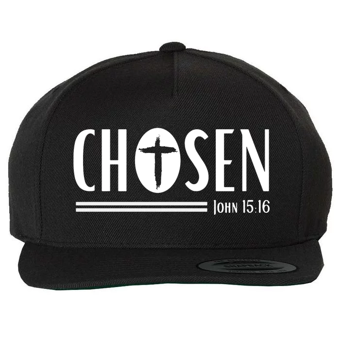 John 1516 Pullover Chosen Christian Streetwear Wool Snapback Cap