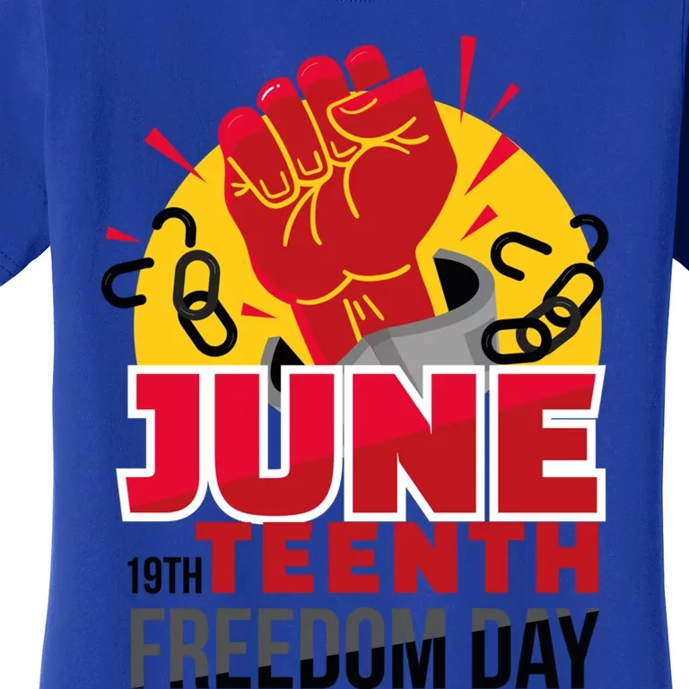 June 19 Teenth Freedom Day Funny Gift Women's T-Shirt