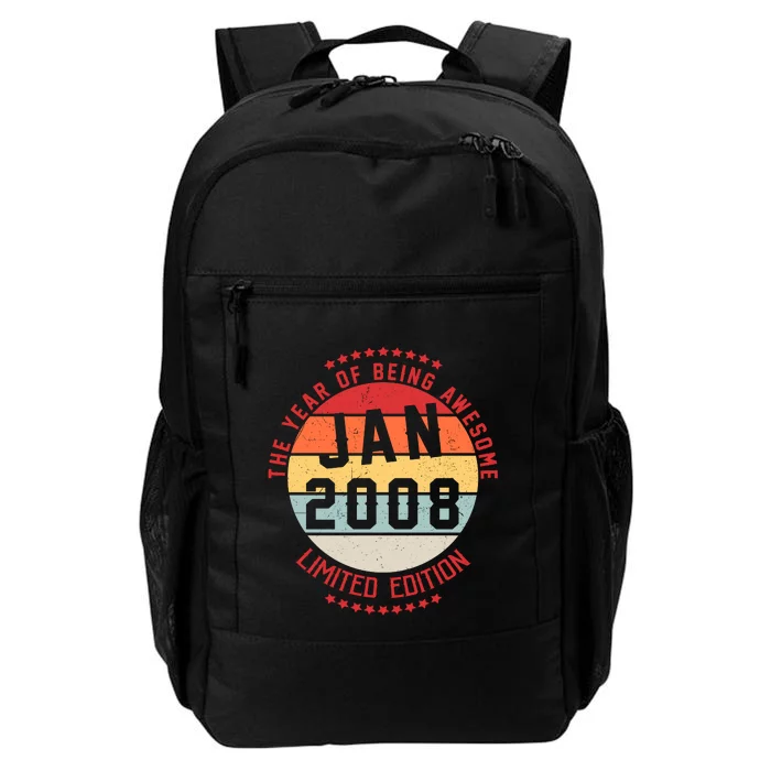 Jan 2008 Birthday The Year Of Being Awesome Gift Daily Commute Backpack