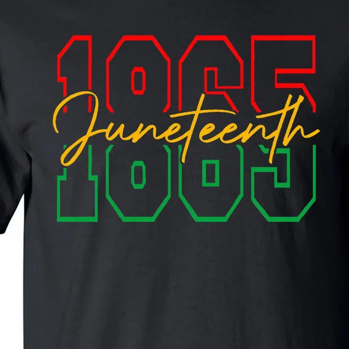 Juneteenth 2024 Celebrate Black Freedom 1865 History Month Tall T-Shirt