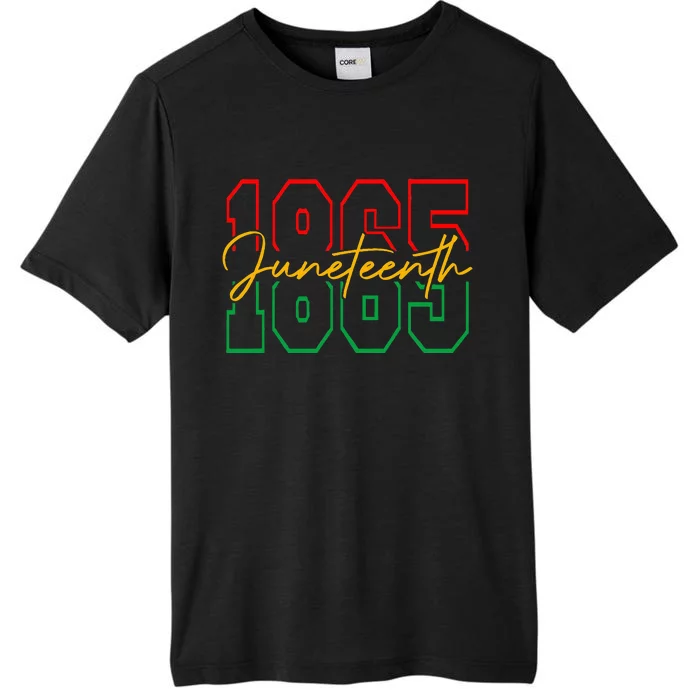 Juneteenth 2024 Celebrate Black Freedom 1865 History Month ChromaSoft Performance T-Shirt