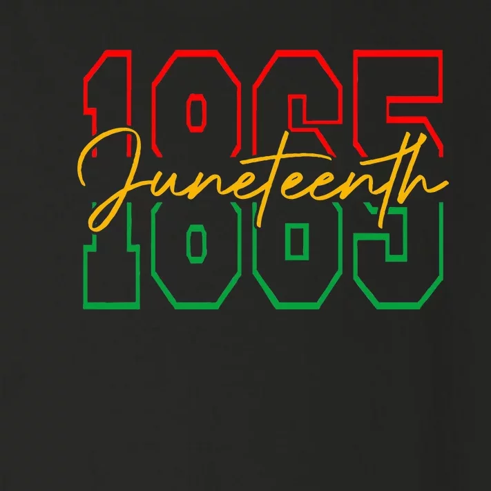 Juneteenth 2024 Celebrate Black Freedom 1865 History Month Toddler Long Sleeve Shirt