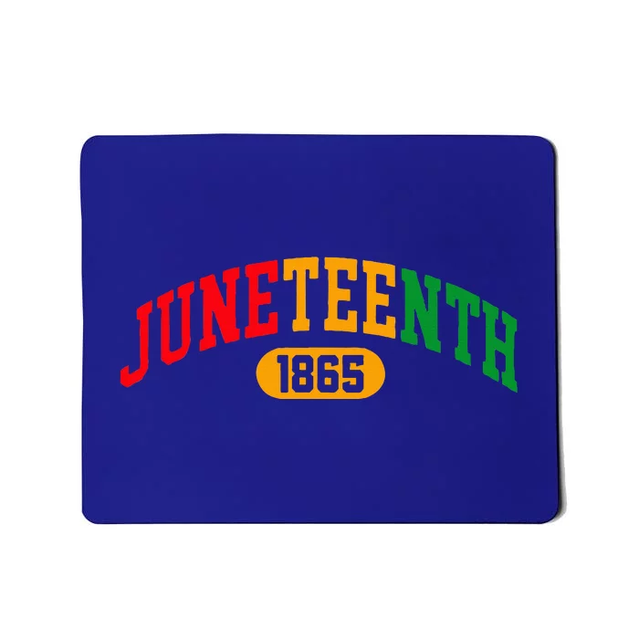 Juneteenth 2024 Celebrate Black Freedom 1865 Mousepad