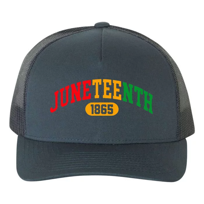 Juneteenth 2024 Celebrate Black Freedom 1865 Yupoong Adult 5-Panel Trucker Hat