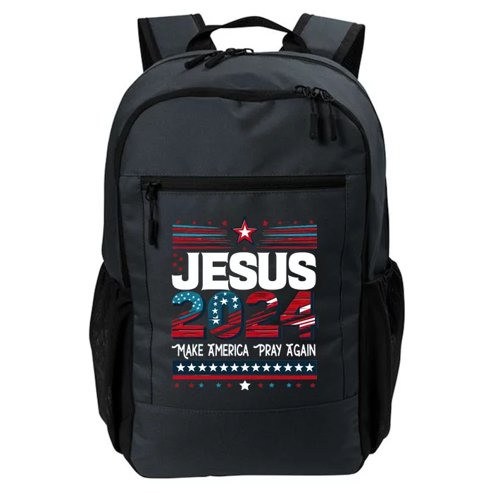 Jesus 2024 Make America Pray Again Daily Commute Backpack