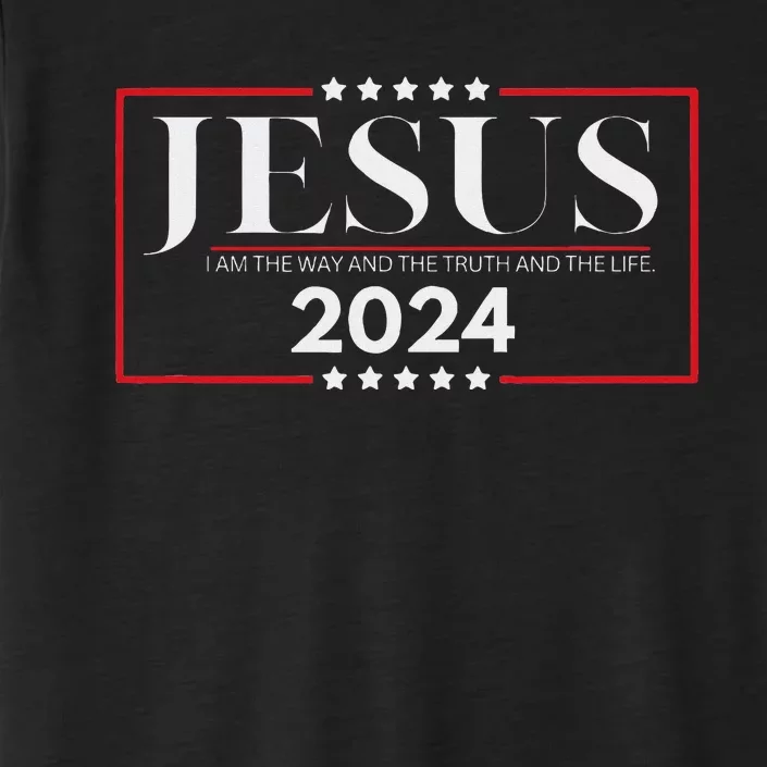 Jesus 2024 The Way Truth Life ChromaSoft Performance T-Shirt