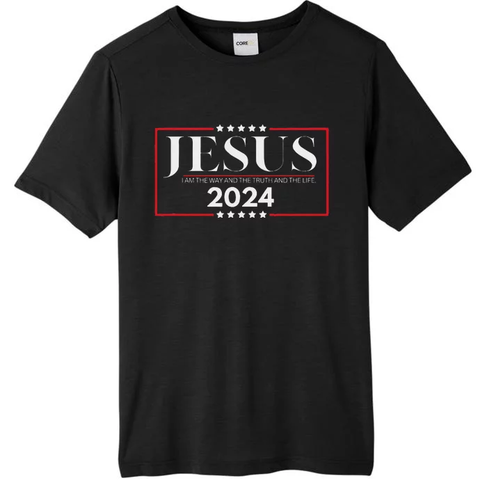 Jesus 2024 The Way Truth Life ChromaSoft Performance T-Shirt