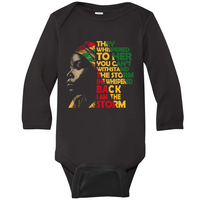 Juneteenth 2024 Women Celebrate Black Freedom Baby Long Sleeve Bodysuit