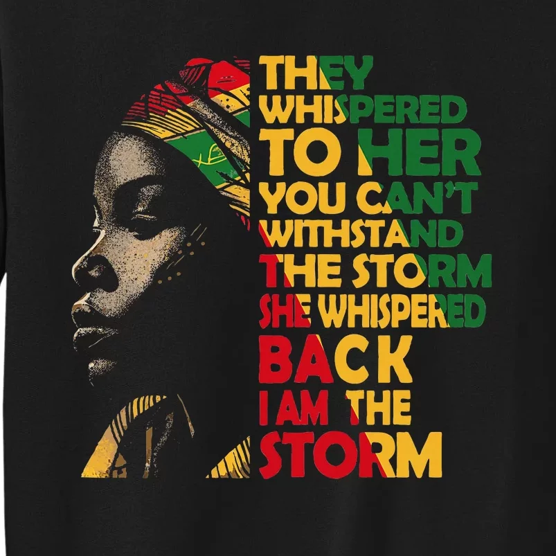 Juneteenth 2024 Women Celebrate Black Freedom Tall Sweatshirt