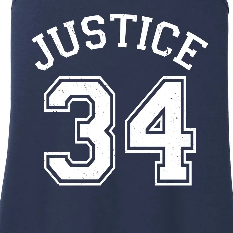 Justice 34 Counts Conviction Trump Ladies Essential Tank