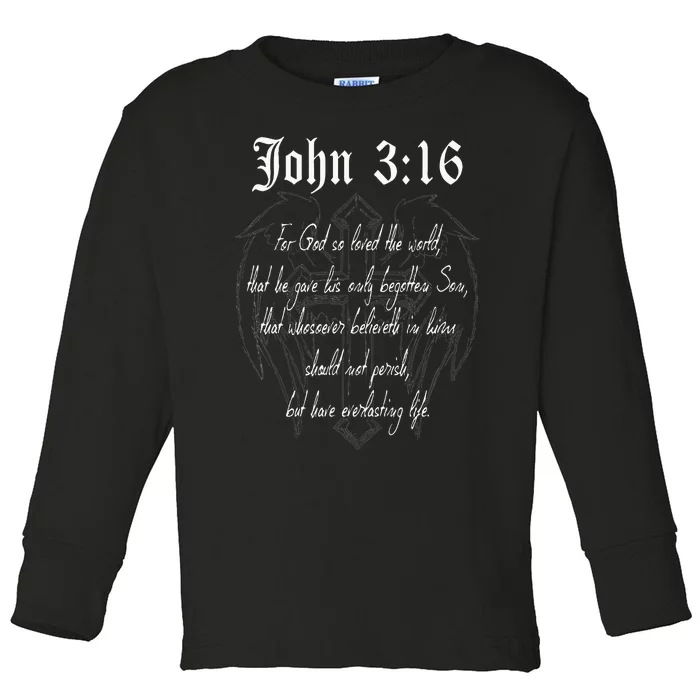 John 316 Toddler Long Sleeve Shirt