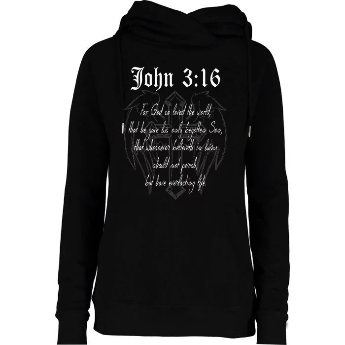 John 316 Womens Funnel Neck Pullover Hood