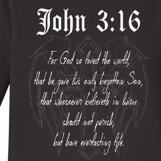 John 316 Baby Long Sleeve Bodysuit