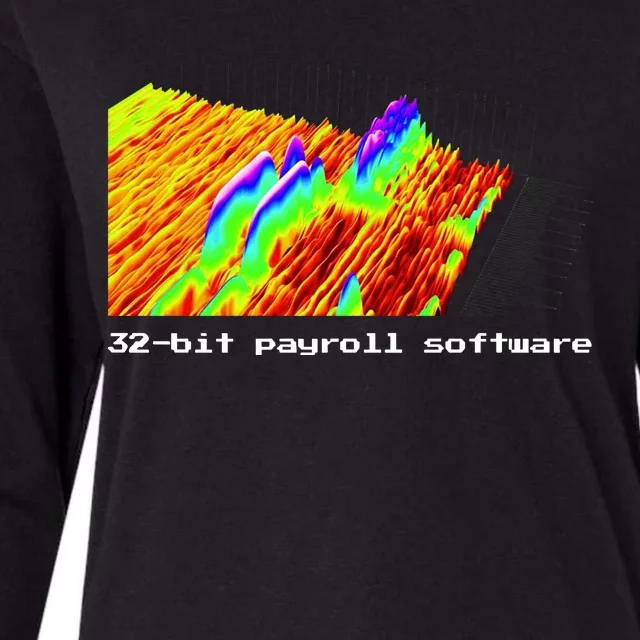 Joinwarp 32bit Payroll Software Womens Cotton Relaxed Long Sleeve T-Shirt