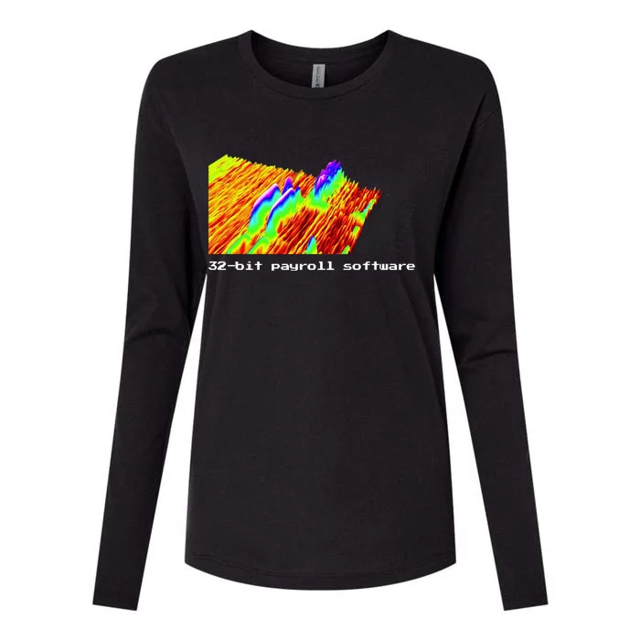 Joinwarp 32bit Payroll Software Womens Cotton Relaxed Long Sleeve T-Shirt