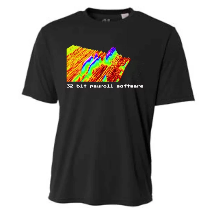 Joinwarp 32bit Payroll Software Cooling Performance Crew T-Shirt