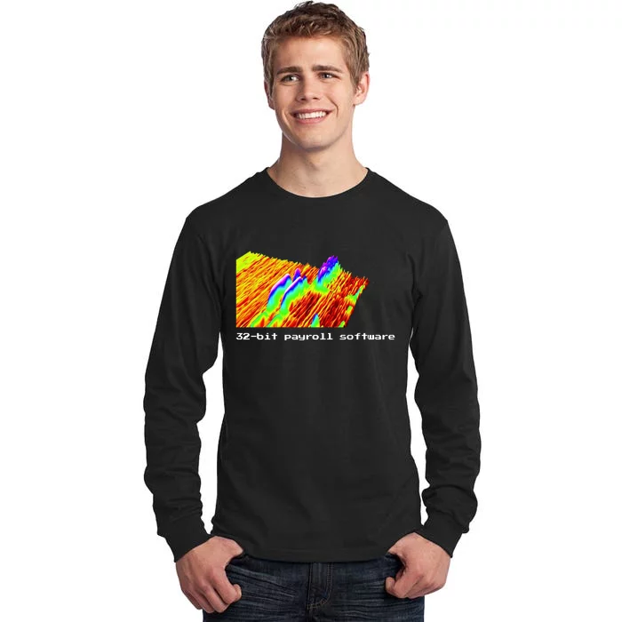 Joinwarp 32bit Payroll Software Tall Long Sleeve T-Shirt