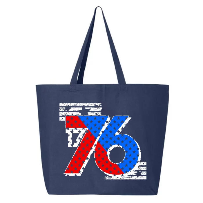 July 4th 1776 Stars And Stripes 25L Jumbo Tote