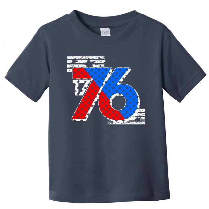 July 4th 1776 Stars And Stripes Toddler T-Shirt