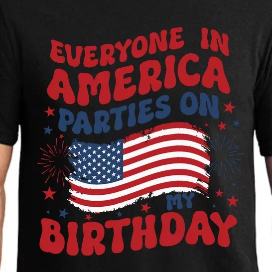 July 4th Birthday Pajama Set