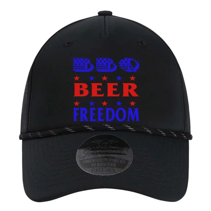 July 4 Celebrate Freedom Good Beer Great Bbq Gift Performance The Dyno Cap