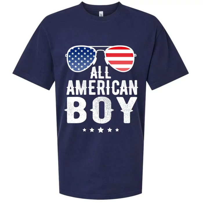 July 4th Freedom Usa Patriotic Vintage All American Cute Gift Sueded Cloud Jersey T-Shirt