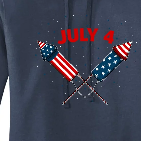 July 4 Gift Women's Pullover Hoodie