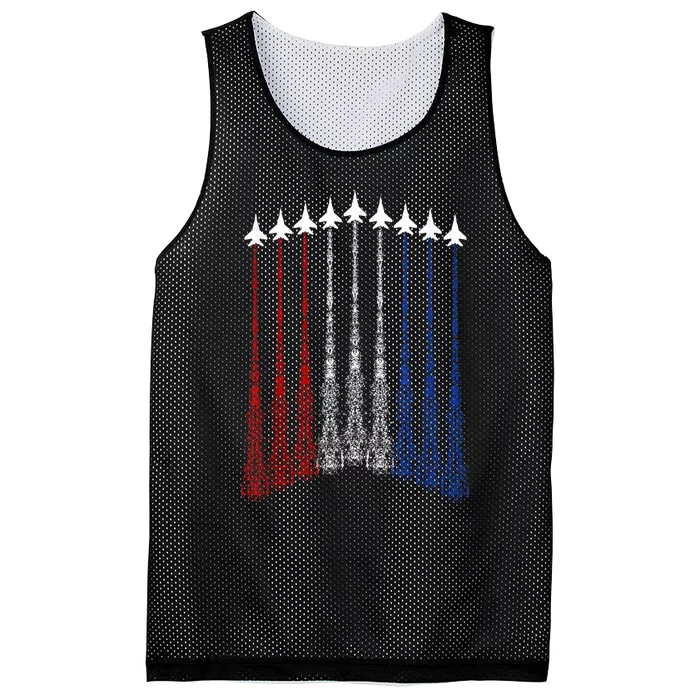 Jets 4th Of July For Usa Patriotic Mesh Reversible Basketball Jersey Tank