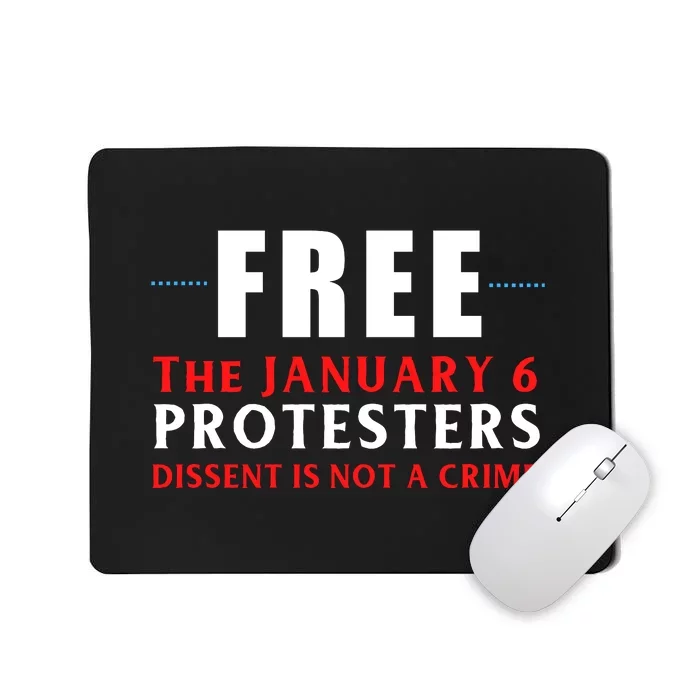 January 6 Conservative Anti Biden Free Speech Mousepad