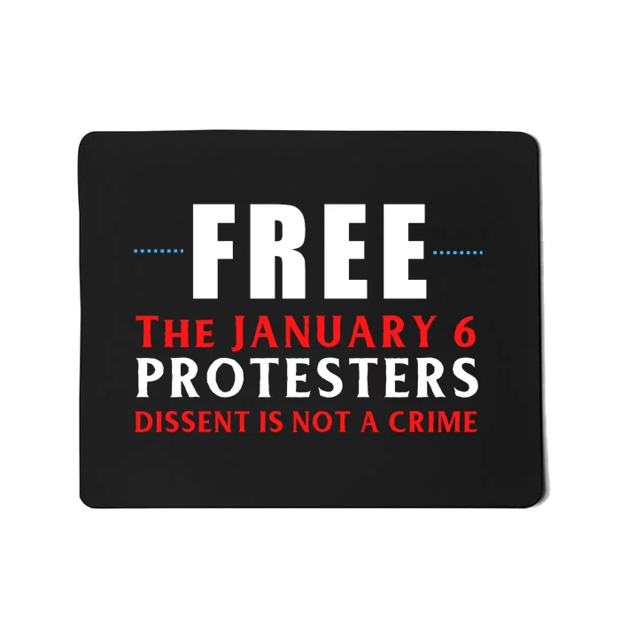 January 6 Conservative Anti Biden Free Speech Mousepad