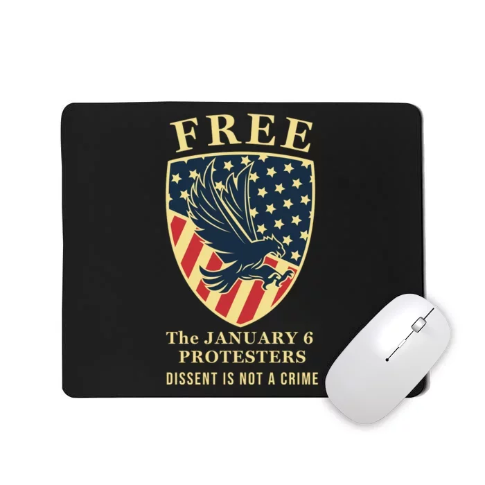 January 6 Conservative Anti Biden Free Speech Mousepad