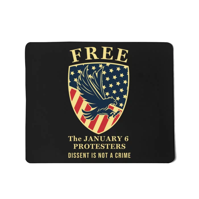 January 6 Conservative Anti Biden Free Speech Mousepad