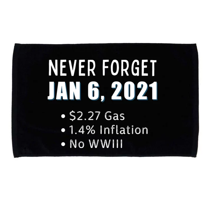 January 6 Funny Conservative Anti Biden Ultra MAGA Microfiber Hand Towel