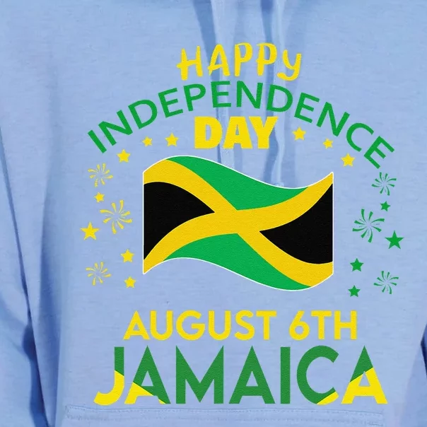 Jamaica 62nd Independence Day Jamaican Pride Jamaica Flag Gift Unisex Surf Hoodie