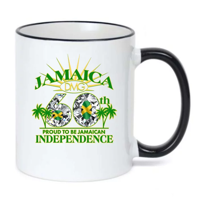 Jamaica 60th Independence Proud To Be Jamaican Black Color Changing Mug