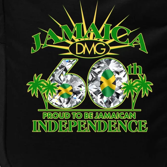 Jamaica 60th Independence Proud To Be Jamaican Impact Tech Backpack