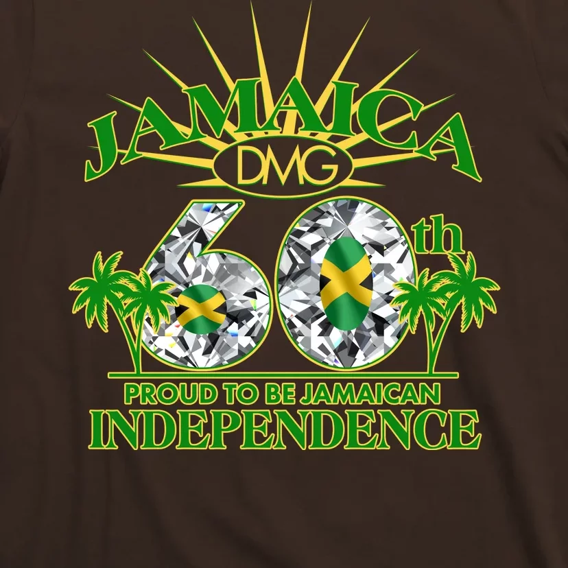 Jamaica 60th Independence Proud To Be Jamaican T Shirt Teeshirtpalace