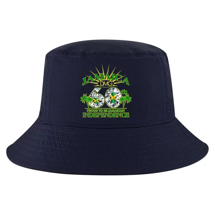 Jamaica 60th Independence Proud To Be Jamaican Cool Comfort Performance Bucket Hat