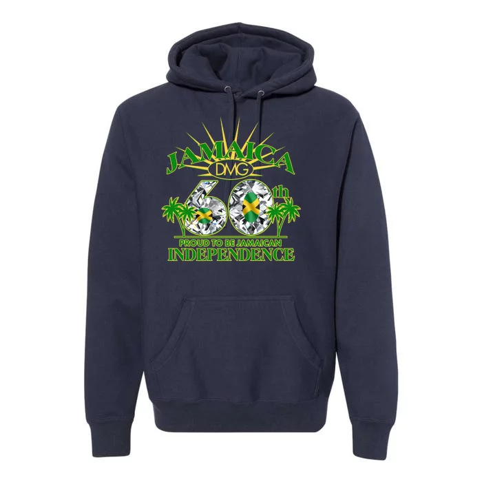 Jamaica 60th Independence Proud To Be Jamaican Premium Hoodie