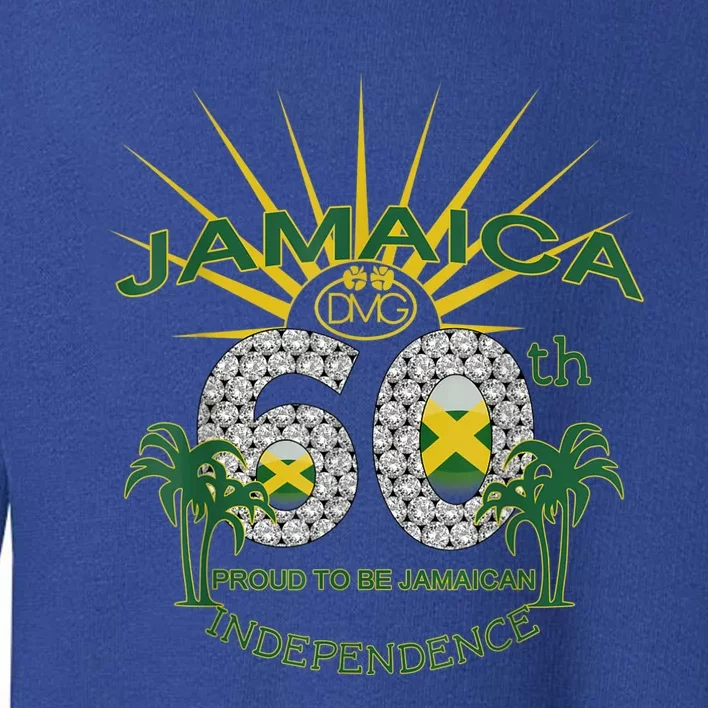 Jamaica 60th Independence Proud To Be Jamaican Toddler Sweatshirt