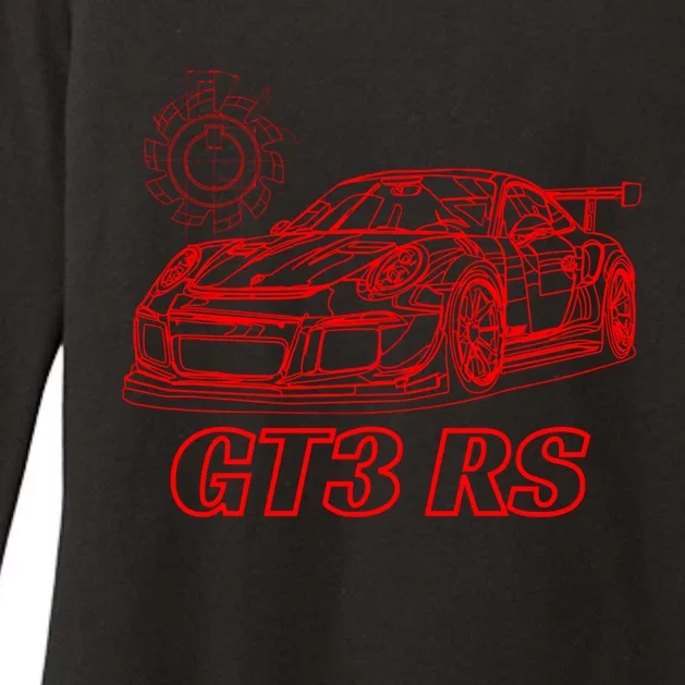 Jdm 90s Japan Motorsport Car Schematic Gt3 Rs Tech Jdm Lover Gift Womens CVC Long Sleeve Shirt