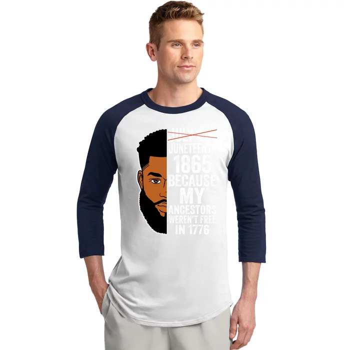 Junenth African American Black King Junenth Great Gift Baseball Sleeve Shirt