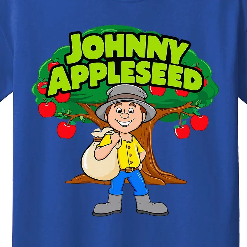 Johnny Appleseed Apple Day Sept 26 Celebrate Legends Kids T-Shirt