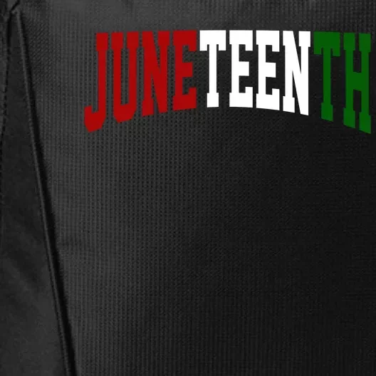 Juneteenth African American City Backpack